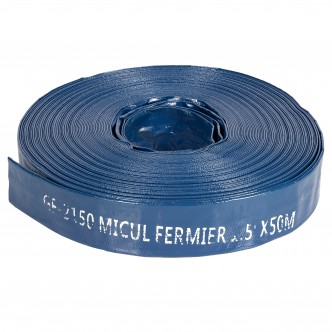 Furtun apa refulare Flat PVC 1.5" 50M 2bar